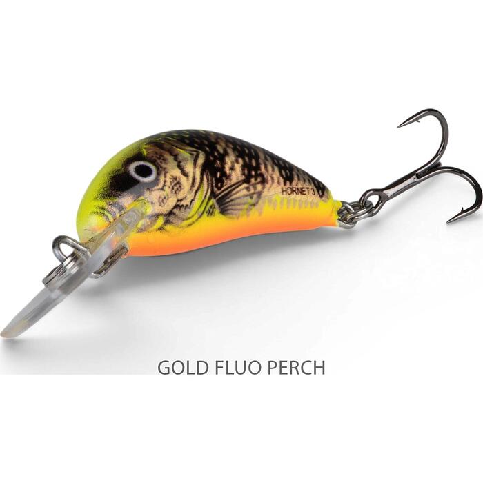 Salmo Hornet 3,5cm Floating Gold Fluo Perch
