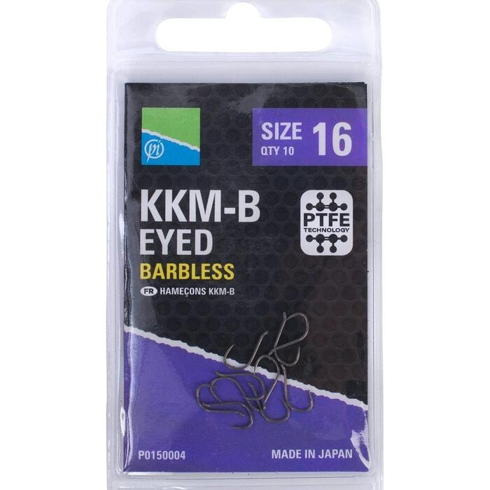 Preston KKM-B Eyed Barbless #14