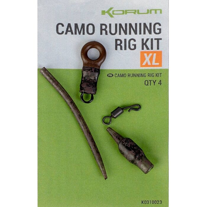 Korum Camo Running Rig Kits Xl
