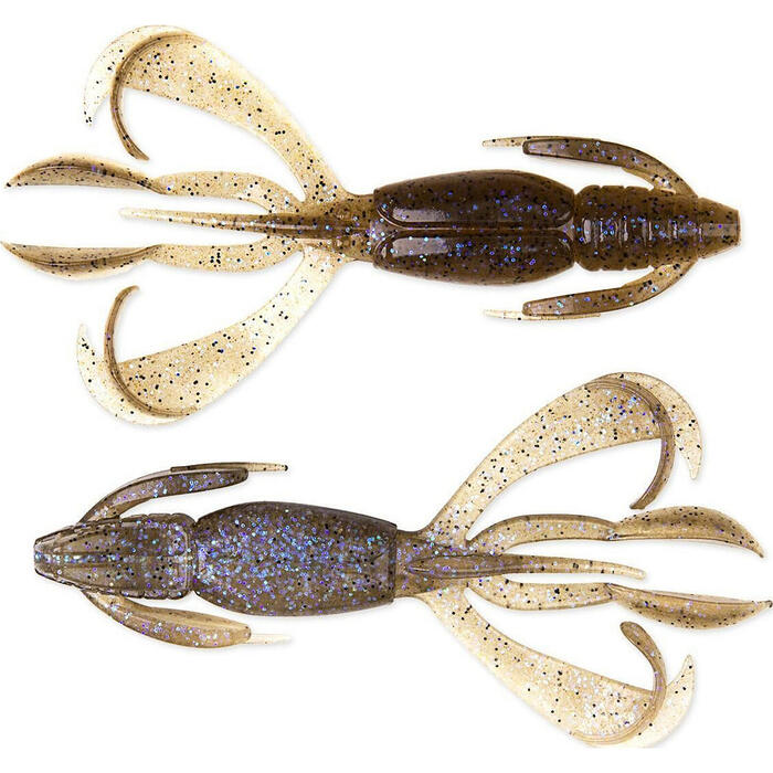 Keitech Crazy Flapper 6cm Electric Smoke Craw 1(462)