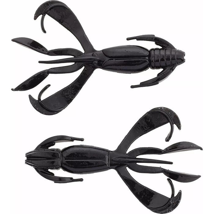 Keitech Crazy Flapper 5cm Black (001)