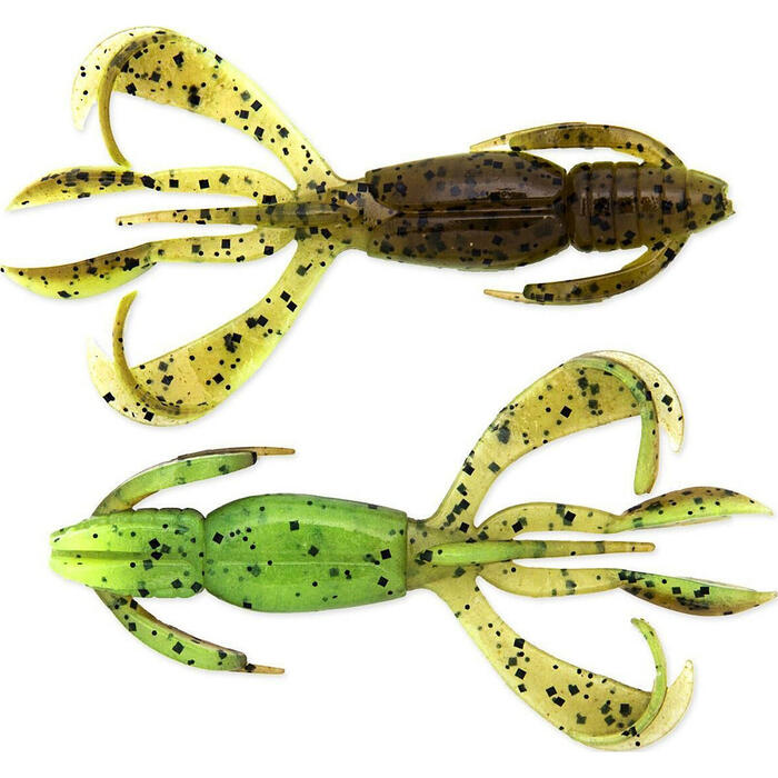 Keitech Crazy Flapper 9cm Green Pumpkin Chartreuse (401)