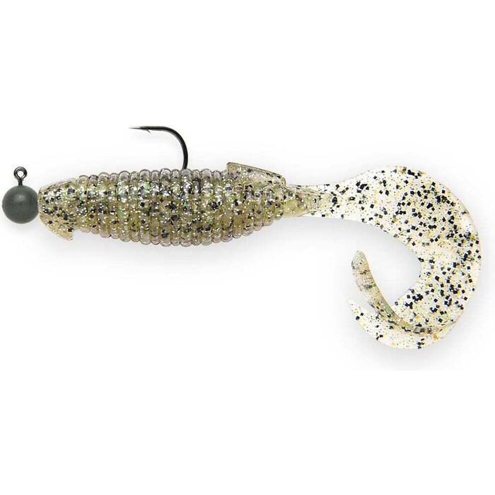 Keitech Flapper Grub 10cm Lime Chartreuse (424)