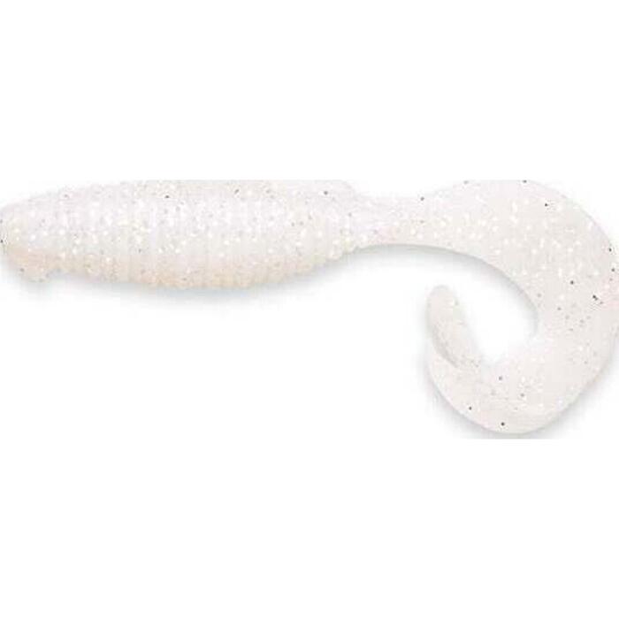 Keitech Flapper Grub 10cm Silver Glow Pearl (024)