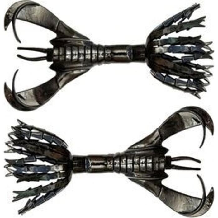 Keitech Hyper Spider 8cm Black (001)