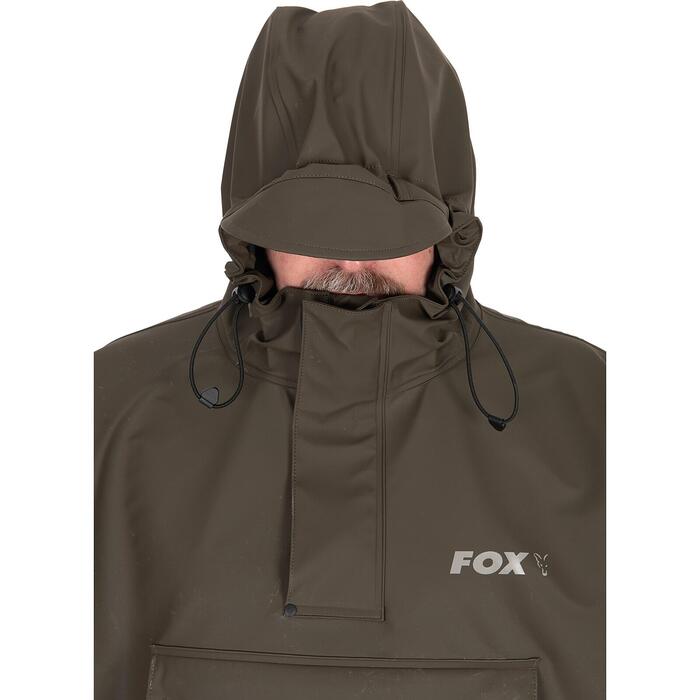 Fox Khaki Poncho One Size