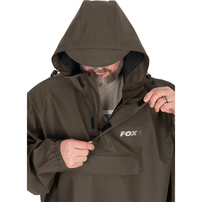Fox Khaki Poncho One Size