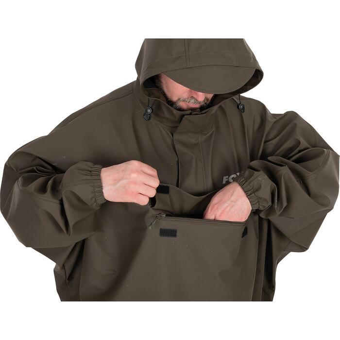 Fox Khaki Poncho One Size