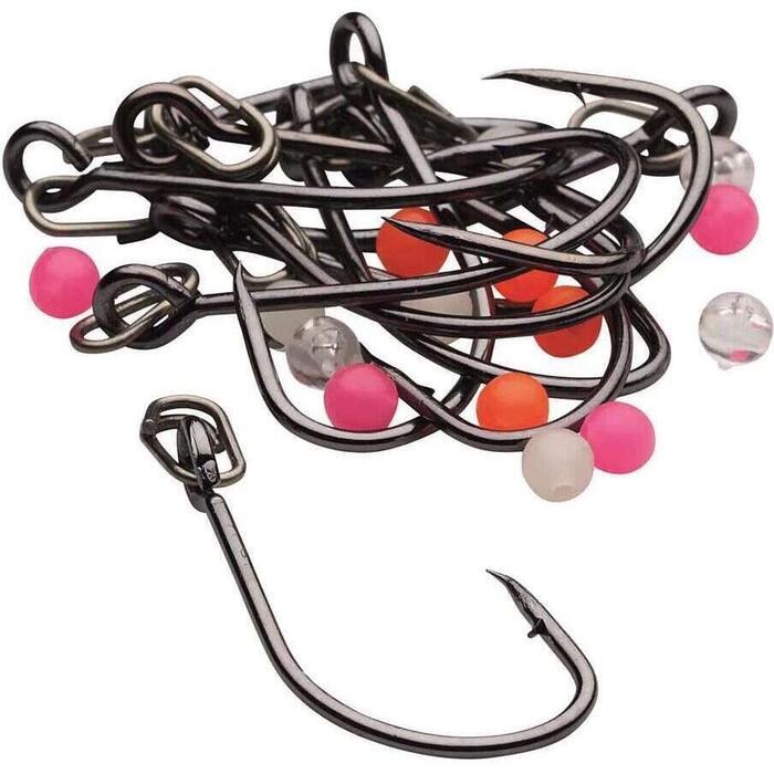 Kinetic Inline Single Hook Kit #1/0 BN 10pcs