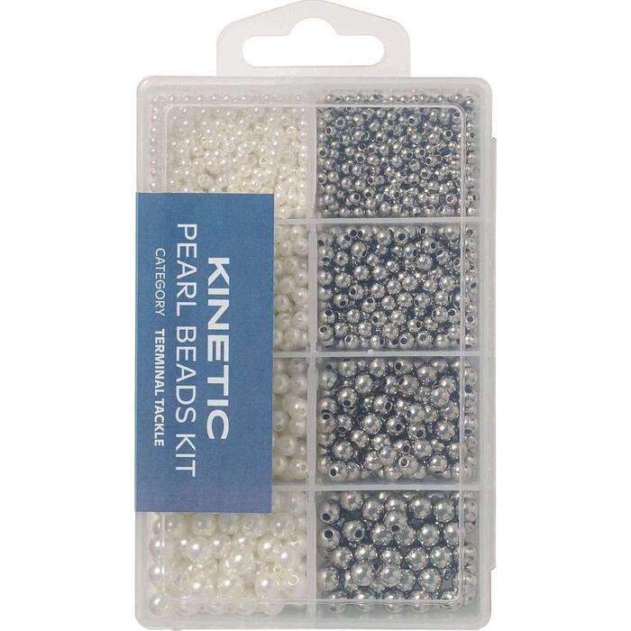 Kinetic Pearl Beads Kit Pearl/Silver