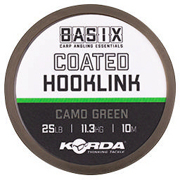 Korda Basix Coated Hooklink 25lb 10m