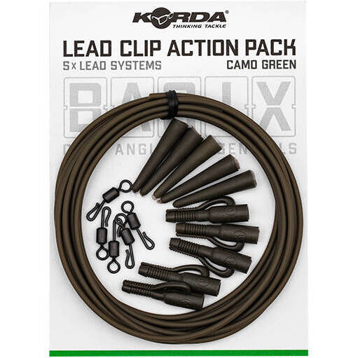 Korda Basix Lead Clip Action Pack