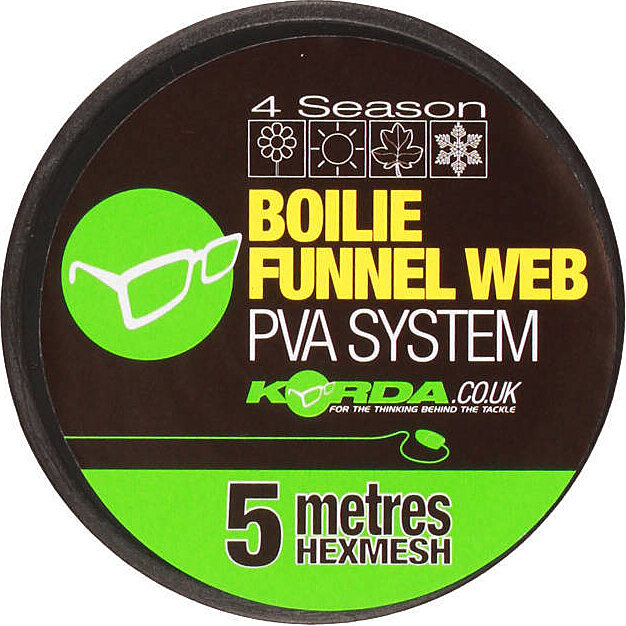 Korda Boilie Funnel Web PVA Refill HexMesh 5m