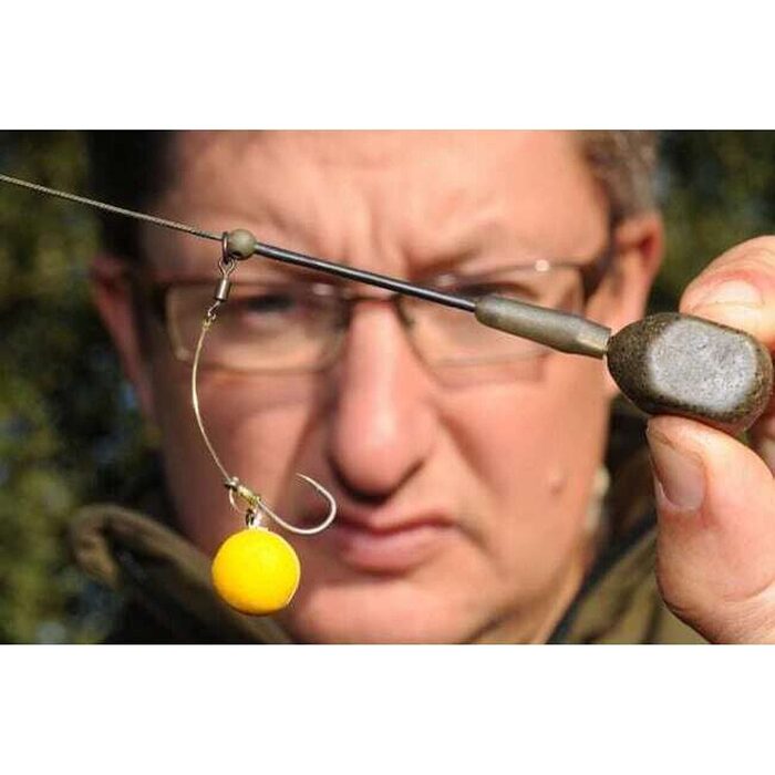 Korda Chod Rig Long Barbless Size 10 Barbless 5cm