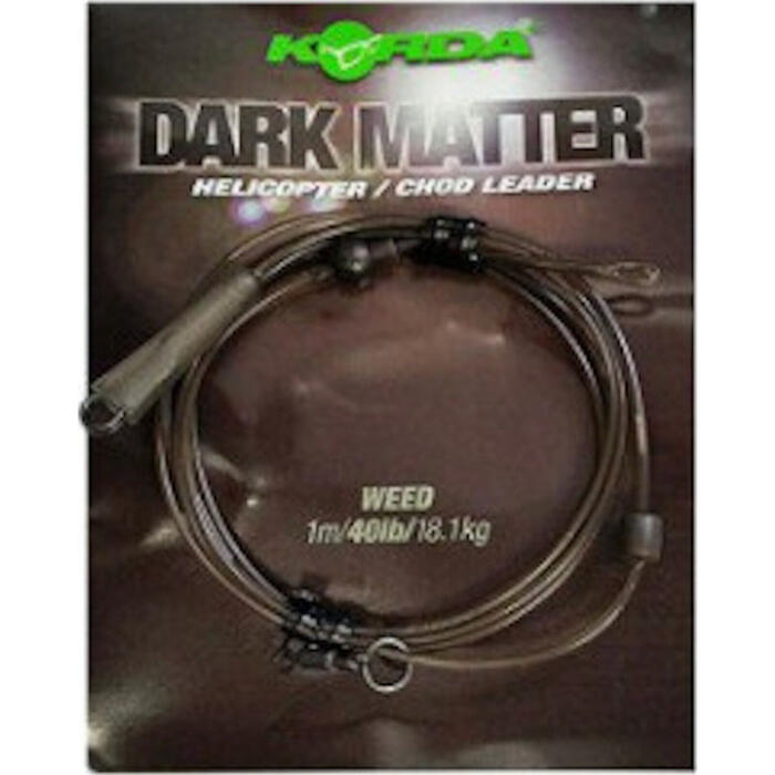 Korda Dark Matter Leader Heli 40lb Weed