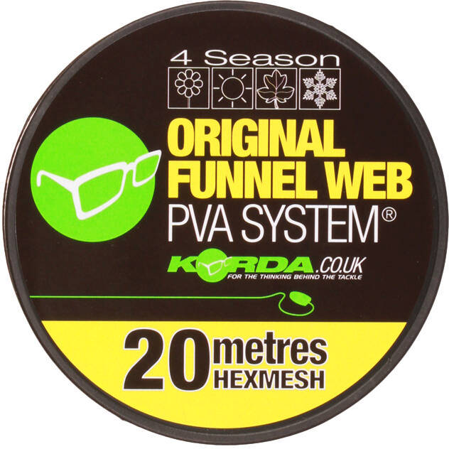 Korda Original Funnel Web PVA Refill HexMesh 20m