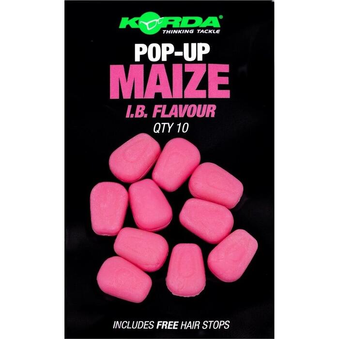 Korda Hookbaits Pop Up Maize IB Pink