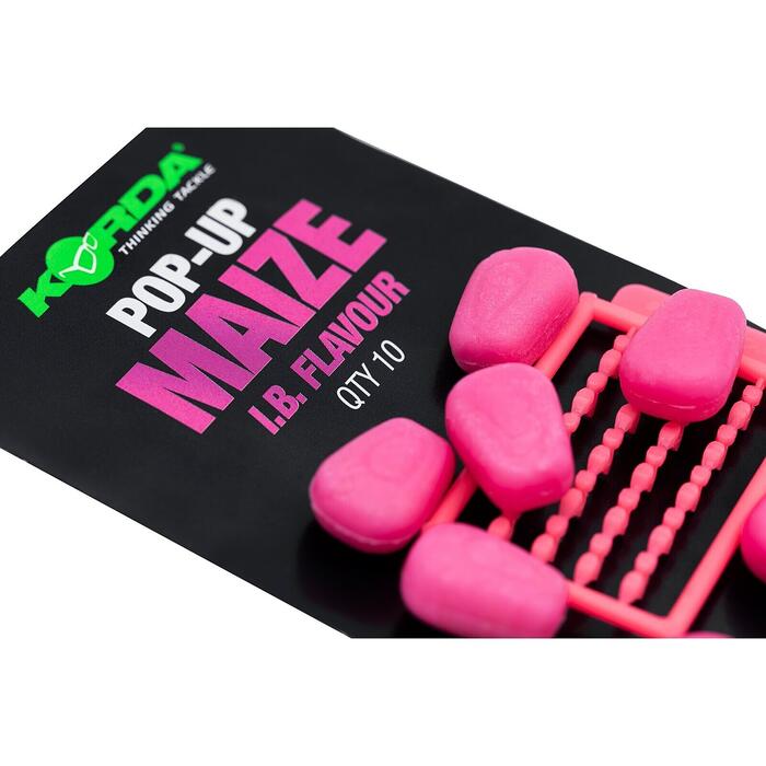 Korda Hookbaits Pop Up Maize IB Pink