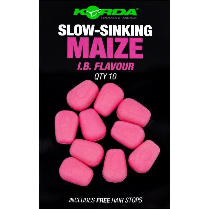 Korda Hookbaits Slow Sinking Maize IB Pink