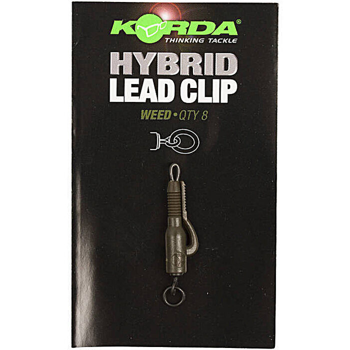 Korda Hybrid Lead Clips Weed