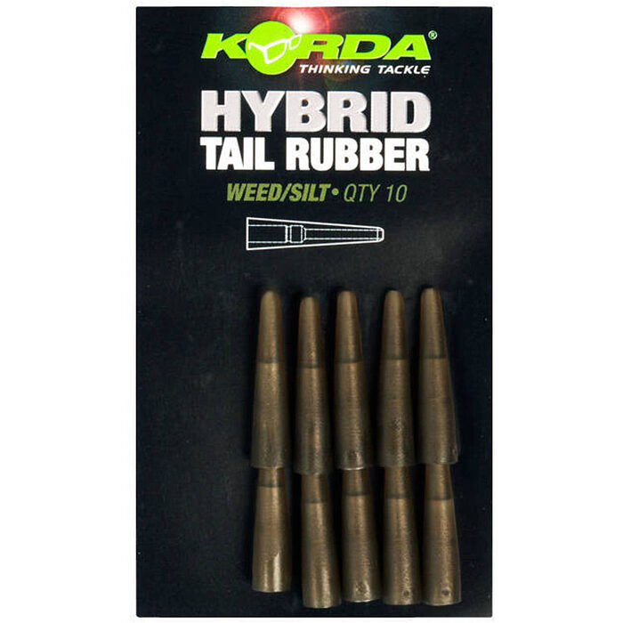 Korda Hybrid Tail Rubber Weed - Silt