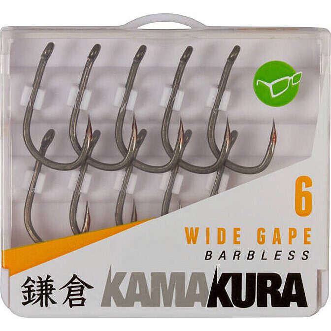 Korda Kamakura Wide Gape Barbless #4