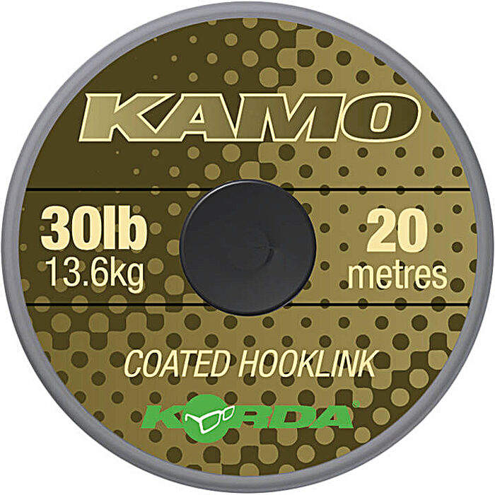 Korda Kamo coated Hooklink 30lb 20m