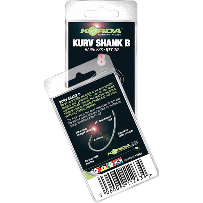 Korda Kurv Shank Barbless #2