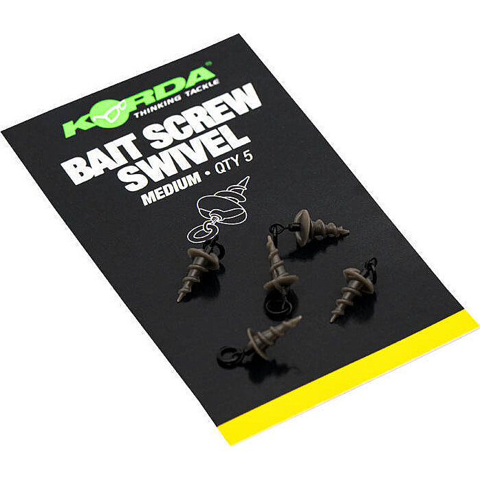 Korda Micro Ring Swivel Bait Screw Medium