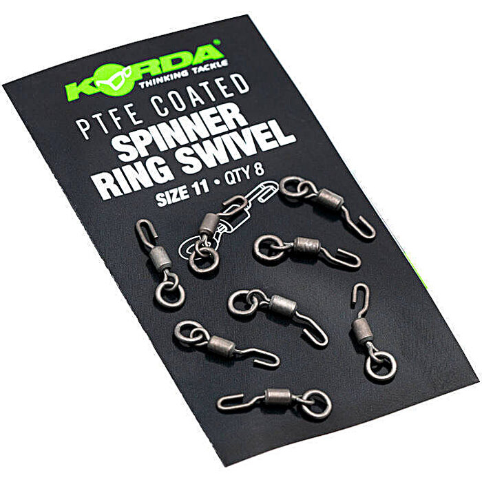Korda PTFE Spinner Ring Swivels Size 11