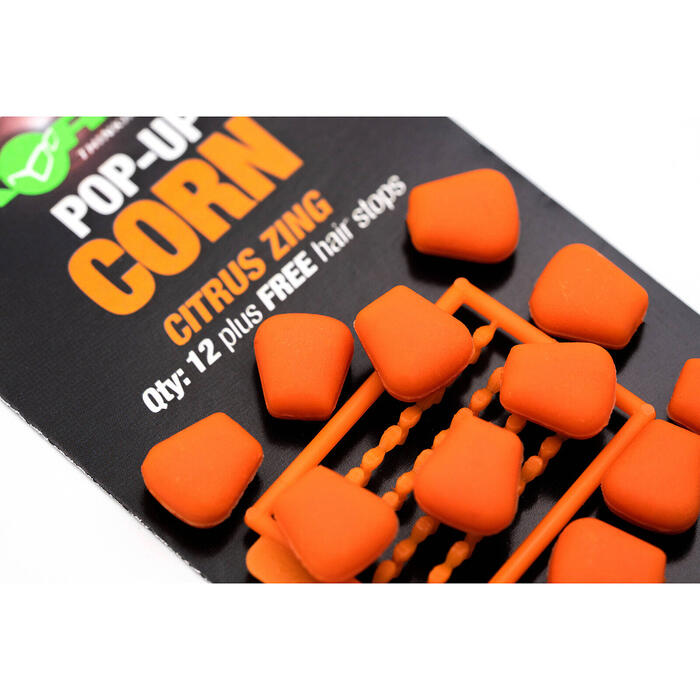 Korda Hookbaits Pop-up Corn Citrus Zing Orange