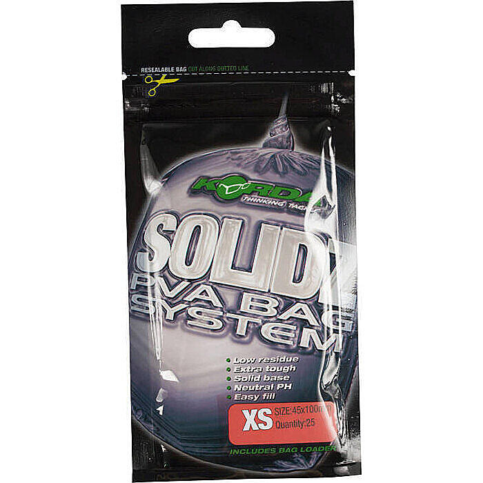 Korda Solidz PVA bags Extra Small 45x100mm 25Bags