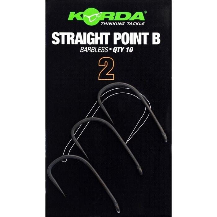 Korda Straight Point Barbless #4