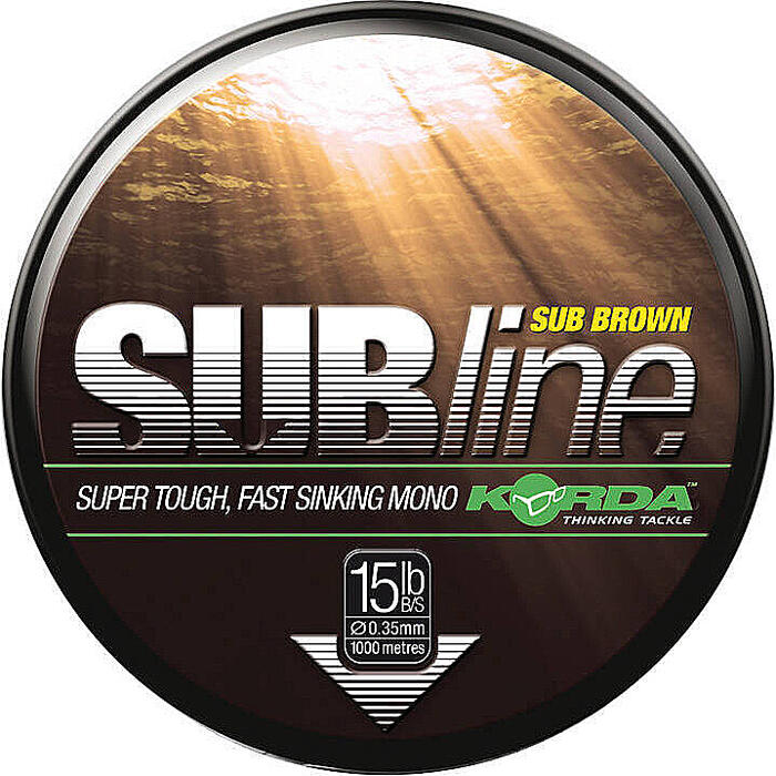 Korda Subline Brown 10lb 0.30mm 1000m