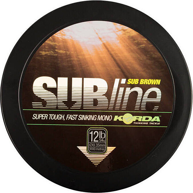 Korda Subline Brown 12lb 0.35mm 1000m