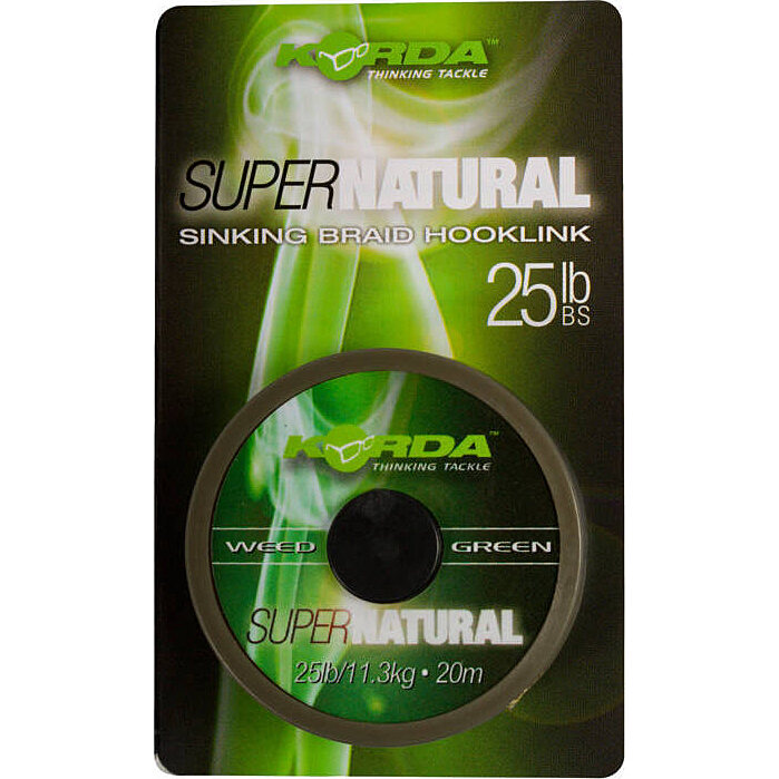 Korda Super Natural Weedy Green 18lb 20m