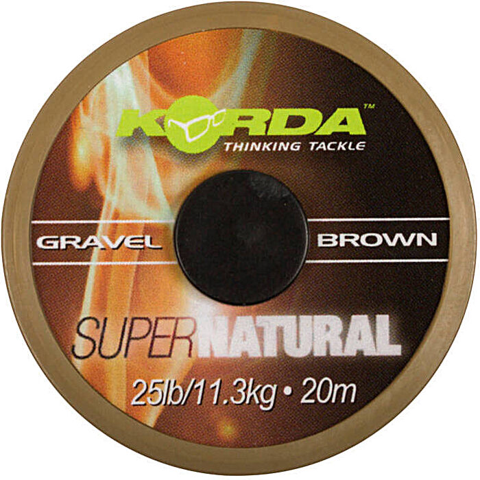 Korda Super Natural Gravel Brown 25lb 20m