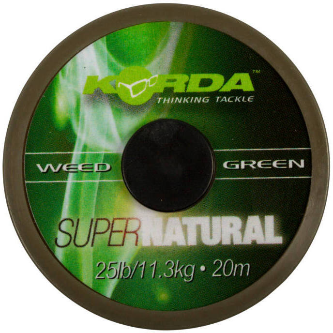 Korda Super Natural Weedy Green 25lb 20m
