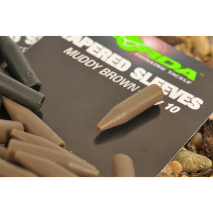 Korda Tapered Silicone Sleeve Brown