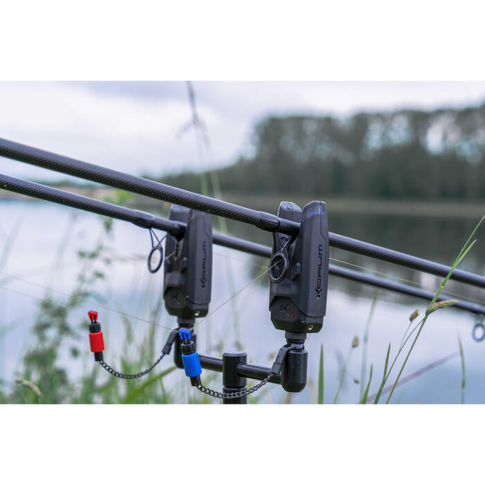 Korum KSI6 Remote Bite Alarm 3 Rod Set