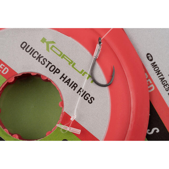 Korum Limitless Quickstop Feeder Hair Rigs 75cm 0.19mm #12