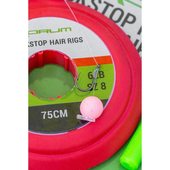 Korum Limitless Quickstop Feeder Hair Rigs 75cm 0.19mm #12