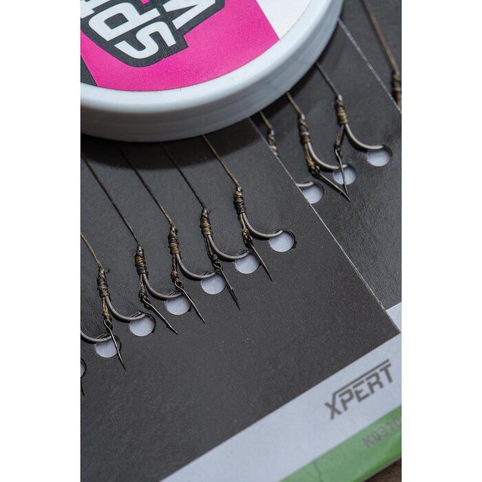 Korum Power Braid Spiked Method Hair Rigs 15lb #8