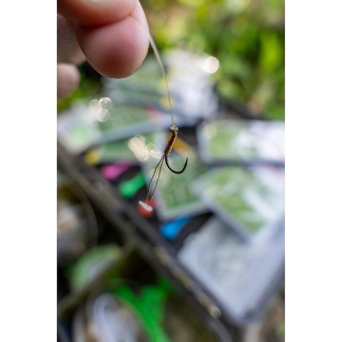 Korum Quickstop Hook Hairs Barbed #14