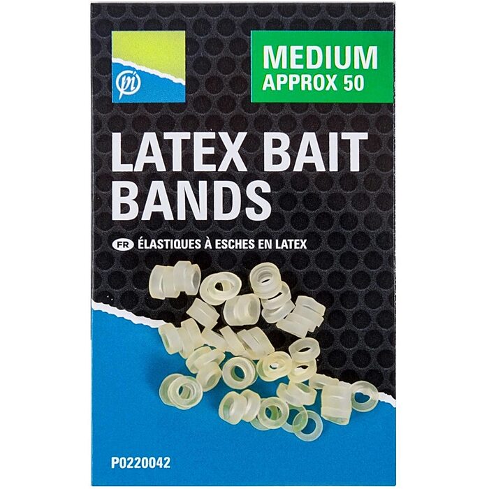 Preston Latex Bait Bands Medium