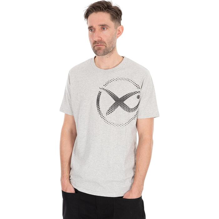 Matrix Large Mesh Logo T-Shirt - Grey S