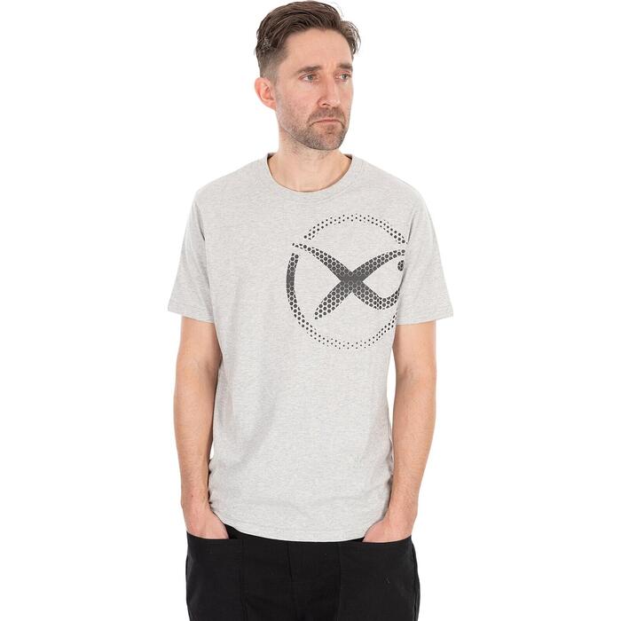 Matrix Large Mesh Logo T-Shirt - Grey S