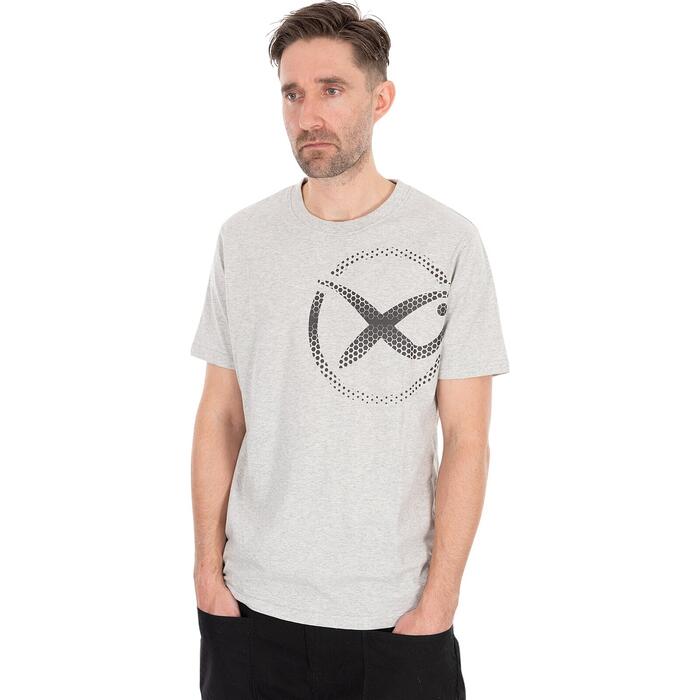 Matrix Large Mesh Logo T-Shirt - Grey XXL