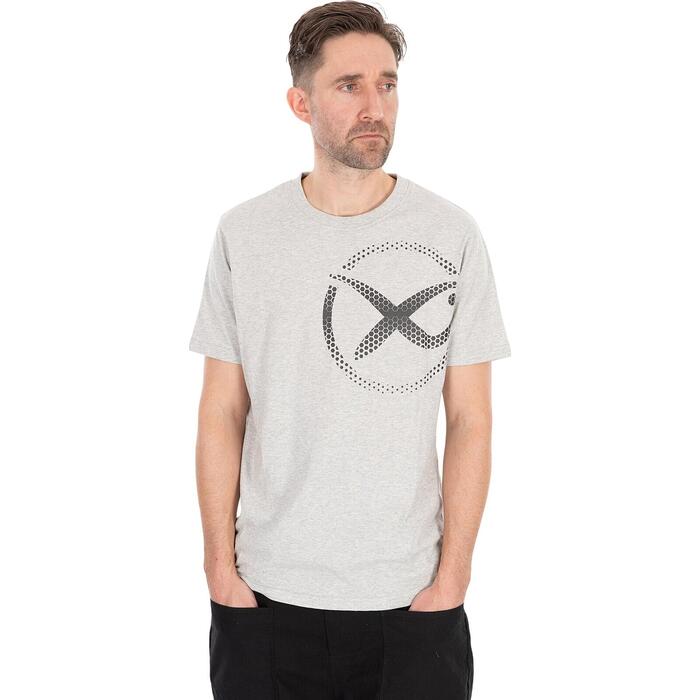 Matrix Large Mesh Logo T-Shirt - Grey XXL