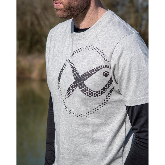 Matrix Large Mesh Logo T-Shirt - Grey XXL